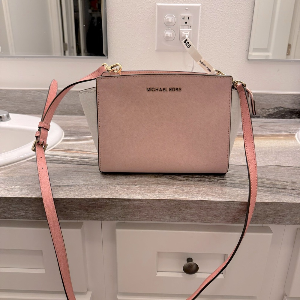 Michael Kors Crossbody - Pink Color Block